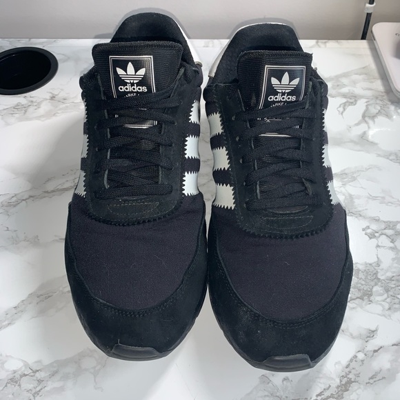 ADIDAS Iniki I-5923 Boost Sneaker Black White - Picture 4 of 8
